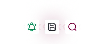 قابلیت ذخیره جستجو برای اطلاع از آگهی‌های جدید مطابق