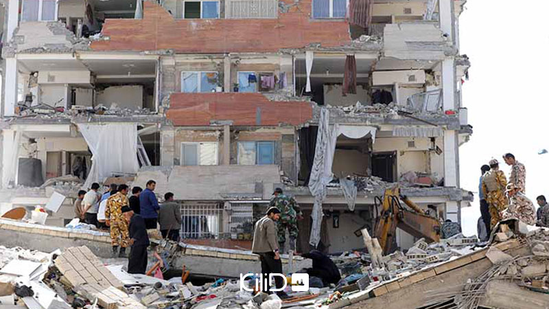 نقاط ناامن ساختمان زلزله در آپارتمان وقوع زلزله