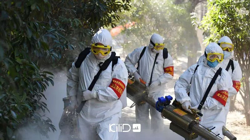 از بین بردن باکتریها و ویروس