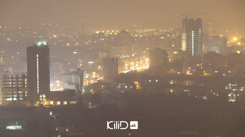 نقاط آلوده تهران
