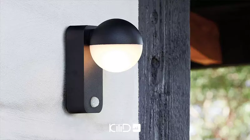 چراغ سنسوردار دیواری