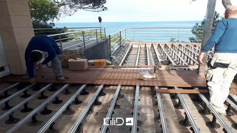 نصب چوب ترموود