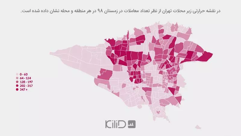 معاملات مسکن شهر تهران