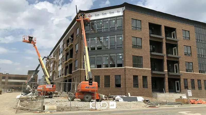 ساخت ساختمان مسکونی