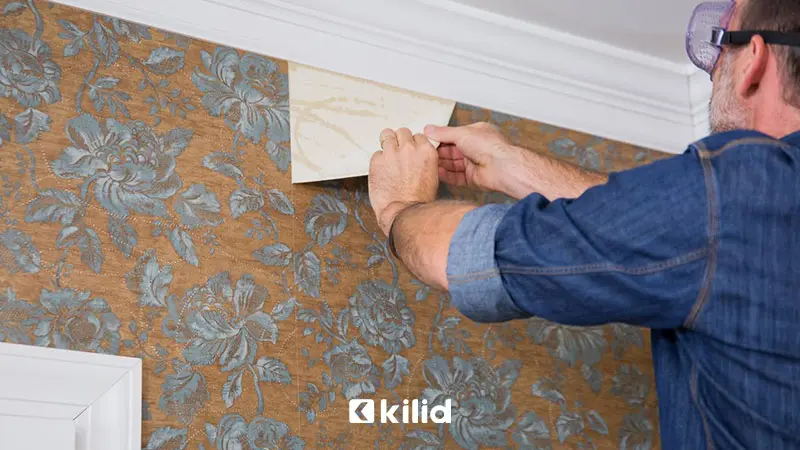 کاغذ دیواری خانه