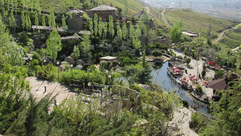 پارک آبشار تهران منطقه 22